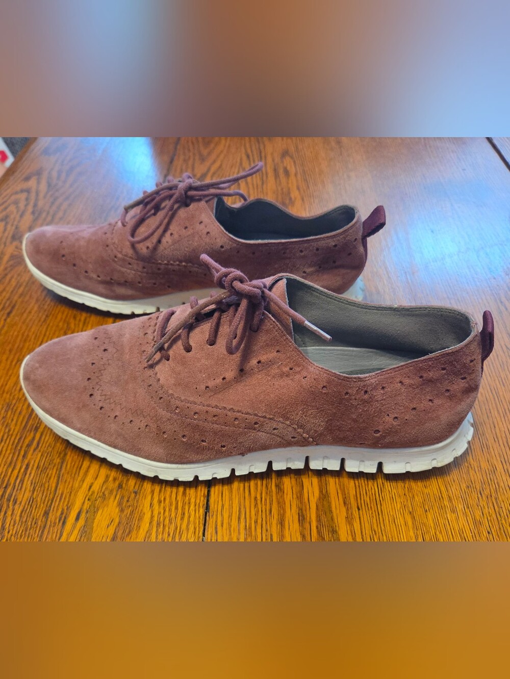 Cole Haan Zerogrand Wingtip Oxford Shoes Women's Size 7.5